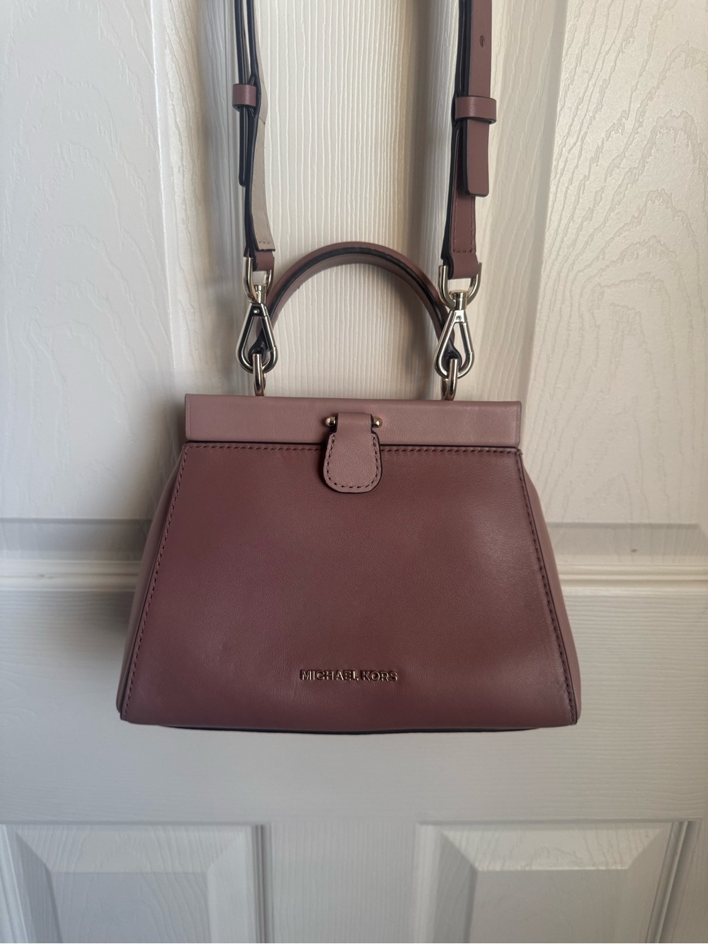 Michael Kors Gramercy Small Frame Satchel - Picture 2 of 5